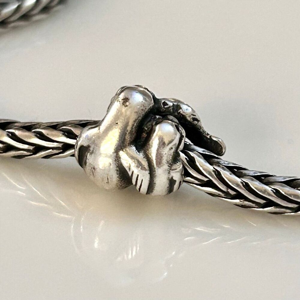 TROLLBEADS Seal Family Silver Bead LAA 925S Mom Seal w her Pups NEW (See Detail) - Picture 6 of 9